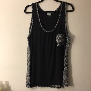 Tribal pattern tank top